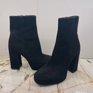 Steve Madden Suede Ankle Boot